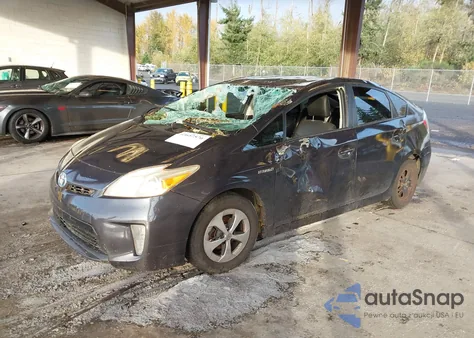 2013 Toyota Prius Two from USA, damaged, VIN JTDKN3DU9D1729221